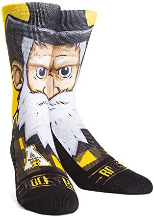 НЦАА Апалачките Државни Планинари Прилагодени Атлетски Чорапи На Екипажот