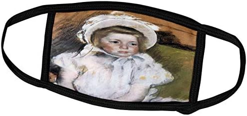 3drose simone во бела хауба од Мери Касат - капаци на лицето