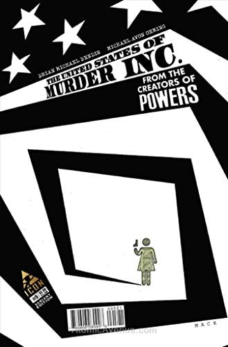 Соединетите Американски Држави На Убиството Ад, 5А VF; икона стрип