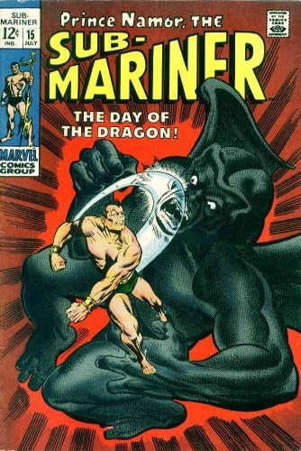 Под-Морнар, #15 VG; Марвел стрип | јули 1969 Змеј Човек Намор