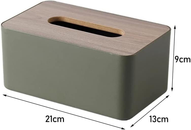 Кутија за складирање на хартија за хартија за хартија од дрвени ткива Лук