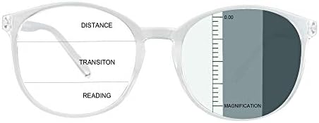 Јагнето Гроздобер круг Прогресивни мултифокални презбиопични очила, фотохроми сиви очила за сонце за мажи жени читатели