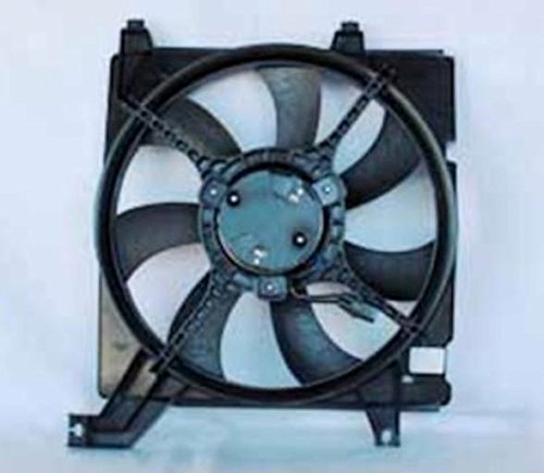 Реткоелектричен Нов Склоп На Вентилаторот За Ладење На Моторот Компатибилен со 2003-2008 Хјундаи Тибурон 2,7 Л В6 2656ЦЦ