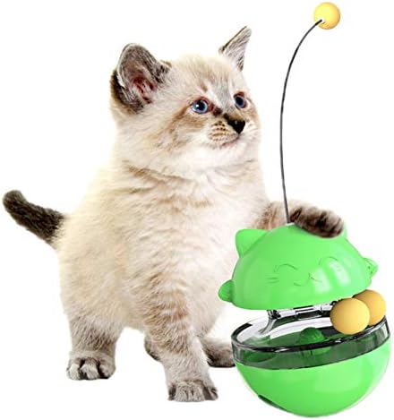 Zumzup Интерактивни играчки за мачки содржат балансирани интерактивни играчки за затворени мачки за мачки за мачки со мачки со ротирачки топки за мачки за мачки игра?