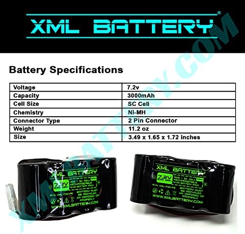 XML Батерија ЗА XB1918 V1917 V1950 VX3 Евра Про Ајкула Вакуум Тепих И Тепих Чистач