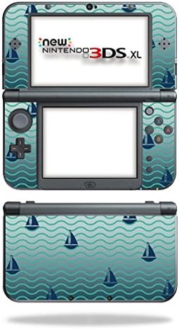 MOINYSKINS кожата компатибилна со новата Nintendo 3DS XL кутија за обвивка на налепници на налепници мазно пловење
