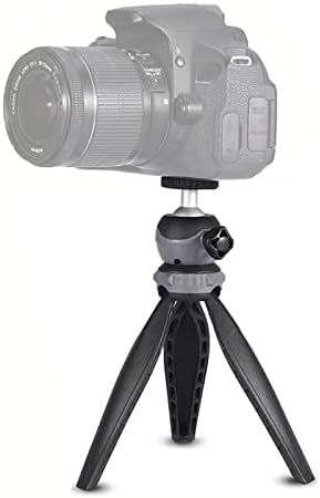 Хапипопо мини статив камера, статива за статива за десктоп фотоапарати, стојат премиум работна површина Мал мобилен телефон