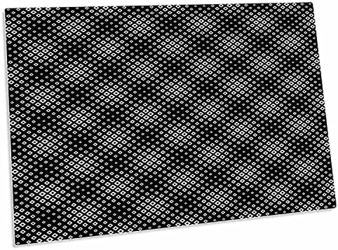 Позадина на квадратна шема на 3Drose - Апстрактна векторска графика. - Мачиња за подлога за биро