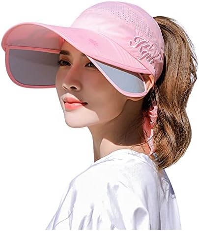 Абсорбента на пот, капа на отворено за жени кои можат да дишат капачиња за заштита од сонце за водење на визир широко еластична