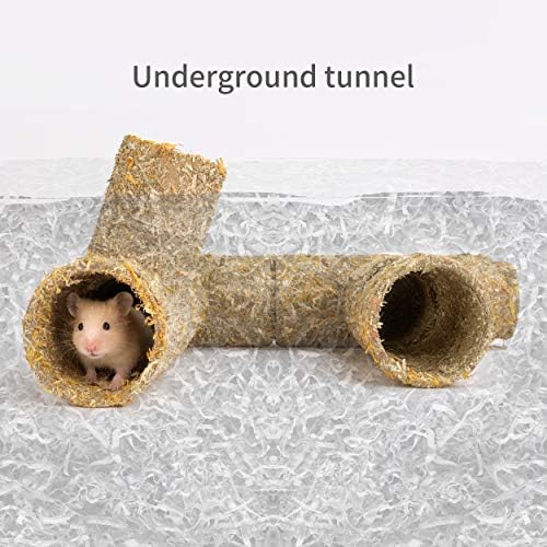 Niteangel Creative & композитен тунел на хрчак: - DIY и изгради уникатна цевка, како скривалиште за мали животни, како хрчаци