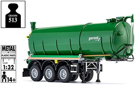 Wiking 77656 Tank Semitrailer, Green