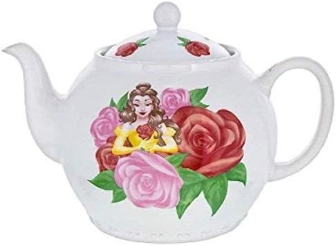 Дизни паркови убавина и astвер принцезата Бел Рози цветни чајници