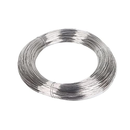Wireица од не'рѓосувачки челик Шеикон 304 2,2 фунти метална жица за скулптурирање на жица со вештачка жица со единечна жица