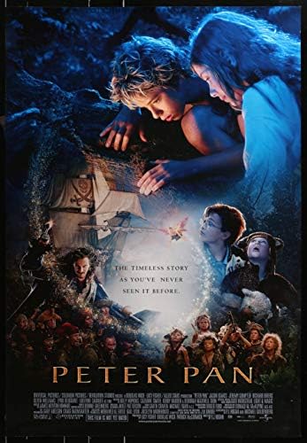 Питер Пан 2003 година - Постер за театарски филм, во режија на П.J Хоган, во кој глуми Jереми Самптер, Jејсон Исакс и Оливија