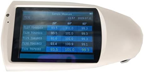 HFBTE 20 60 85 степени на сјај за сјај TFT капацитивен екран на допир на допир Сјајметер Три-агол тестер со бесплатен QC софтвер