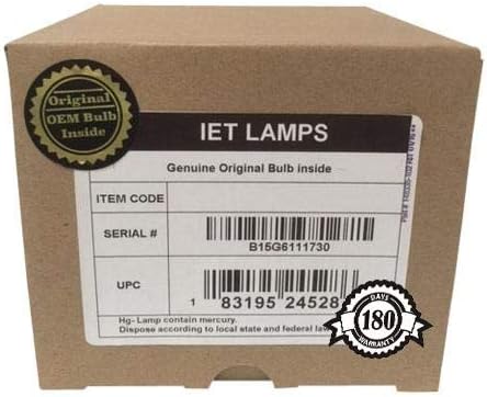 IET ламби - оригинална оригинална сијалица за замена/ламба со OEM куќиште за проектор Benq SH960
