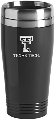 Универзитет во Тексас Техника - Тумблер за патувања од 16 унца - Црна