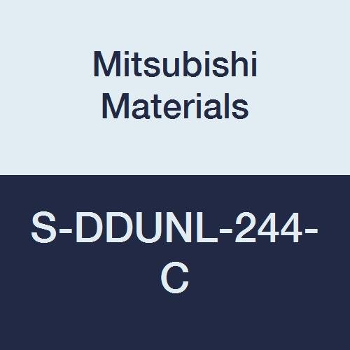 Mitsubishi Материјали S-DDUNL-244-C Двојно Стегач Дупчиња Здодевен Бар со 0.500 IC Ромбик 55° Вметнете, Челик Стебло, Лево,