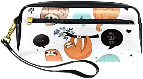 Tboobt Шминка Торба Патент Торбичка Патување Козметички Организатор За Жени И Девојки, Цртан Филм Фокс Животински Ѕвезди
