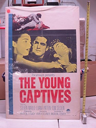 Младите заробеници театарски постери за еден лист 27x40 режисер Ирвин Кершнер!