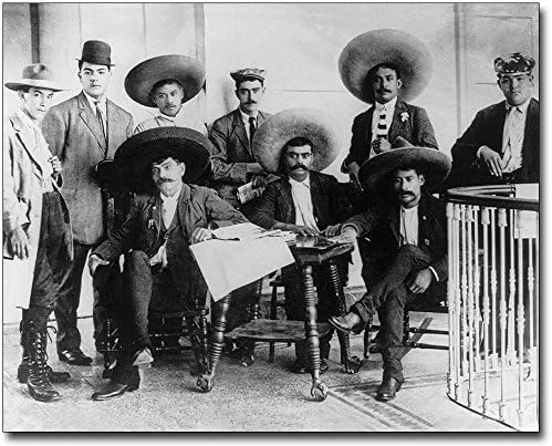 Емилијано Запата Мексиканска револуција Мексико 8x10 Сребрена халид Фото печатење