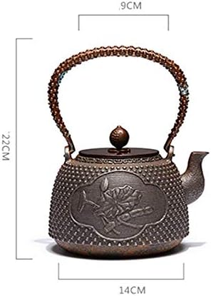 Леано железо чај од леано железо што прави железо тенџере со голем капацитет кунг фу чај церемонија на чај, lsxysp, леано железо,
