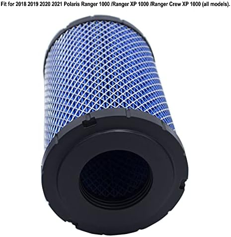 MOCW Blue 7082265 Air Filter Fit For 2018 2019 2020 2021 Polaris Ranger 1000, Ranger Crew XP 1000, Ranger XP 1000