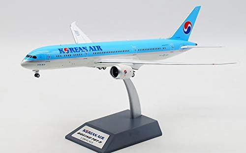 Авијација Корејски воздух за Боинг 787-9 HL8085 1/200 Авион за модел на авион на диекаст