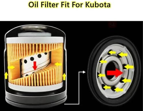 Филтер за нафта KVJICDO B20 B1750 B2320 B7510 ZD326P BX2670 Fit For Ku-Bota HH150-32094 HNODA 15400-679-023 JD AM101378 TO-RO