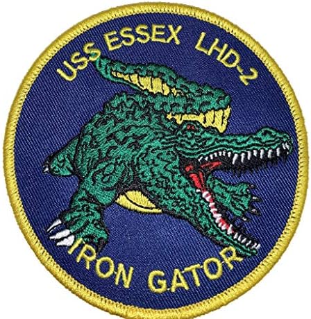 USS Essex Gator LHD-2 Patch-шијте