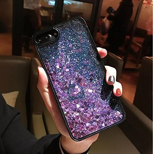 За iPhone 6/6s плус лебдечки светски сјај за iPhone 7/8 плус iPhone X 10 Sparkle Liquid Soft Cover TPU Bumper 3D Bling Case