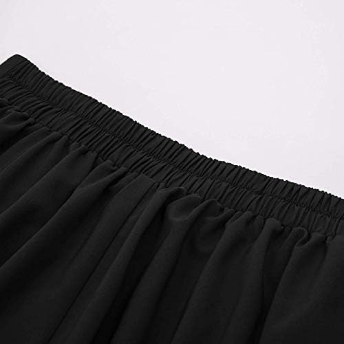 Модни здолништа за жени Мода со миди должина Обичен Хараџуку Цврсто Здолниште Гроздобер Висок Струк Плисирани Плус Големина