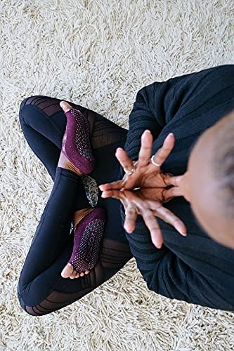 Toesox Grip Pilates Barre Cods - Нелична луна половина пети за јога и балет
