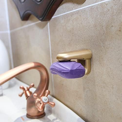 DoITOOL 1 парчиња магнетна сапуница за бања метал wallид што виси вшмукување сапун полица за дома сапун сапун